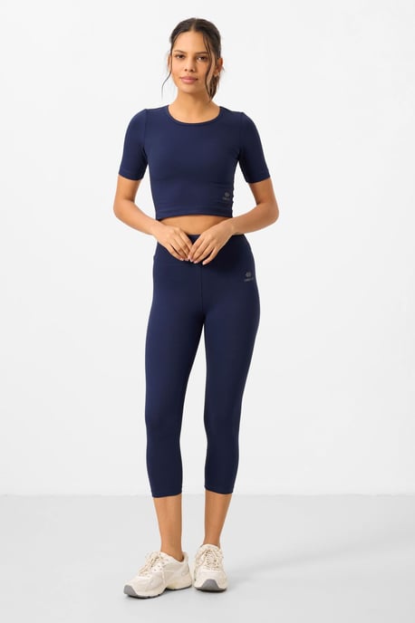 Damen Baumwoll Slim-Fit Aktives Set - Image 3