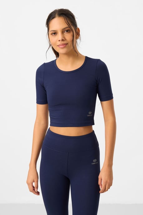 Damen Baumwoll Slim-Fit Aktives Set - Image 5