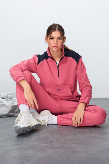 Farbenfrohes Fleece-Trainingsanzug-Set - Image 1