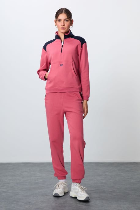 Farbenfrohes Fleece-Trainingsanzug-Set - Image 2