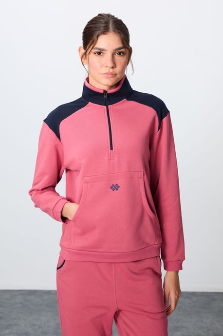 Farbenfrohes Fleece-Trainingsanzug-Set - Image 3