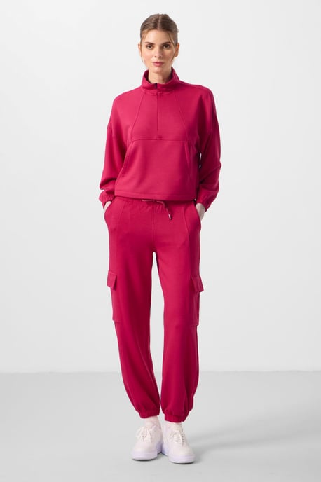 Oversized Sweatshirt- und Hosen-Set - Image 1