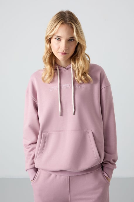 Oversized Kapuzenpullover und Hose Set - Image 2