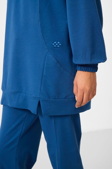 Oversized Fleece Sweatshirt und Hose Set - Image 4