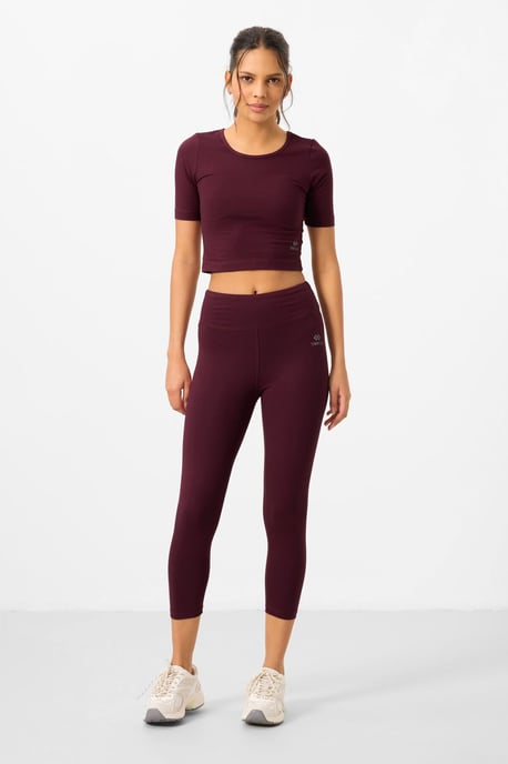 Damen Baumwoll Slim-Fit Aktives Set - Image 4