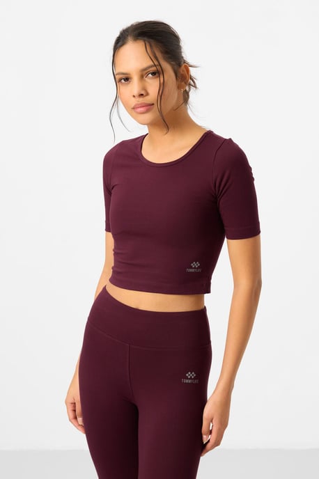 Damen Baumwoll Slim-Fit Aktives Set - Image 6