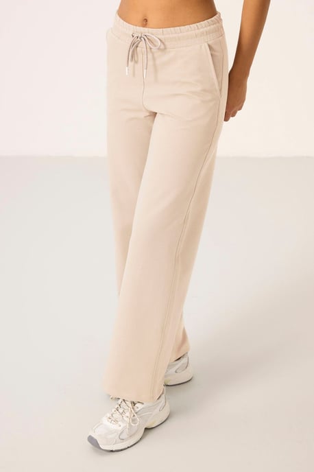 Damen Sweatshirt und weite Hose aus Baumwollmischung Set - Image 2