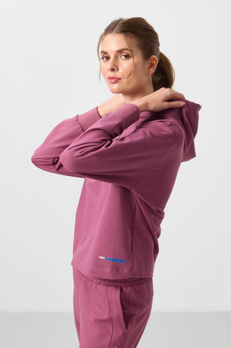 Oversized Kapuzen-Sweatshirt- und Hosen-Set - Image 2