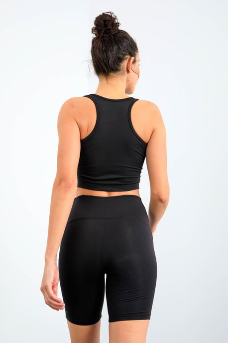 Ärmelloses Slim-Fit Active Set mit Radshorts - Image 6