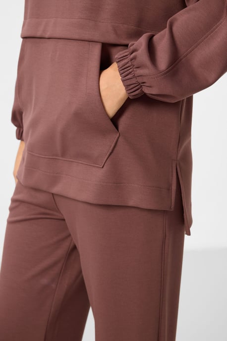 Oversized Kapuzenpullover und weit geschnittene Hose Set - Image 6