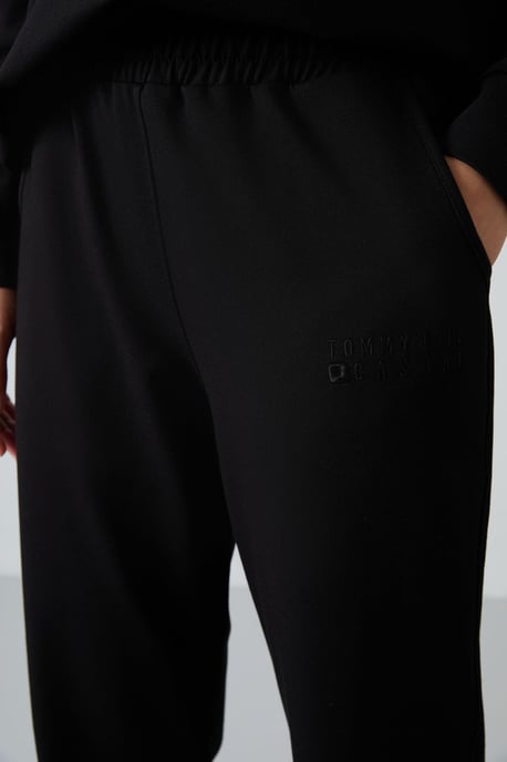 Oversized Sweatshirt und Set mit elastischen Bundhosen - Image 4