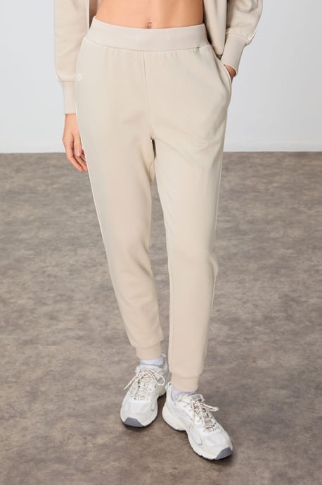 Oversized Sweatshirt mit Reißverschlusskragen und Hose Set - Image 4