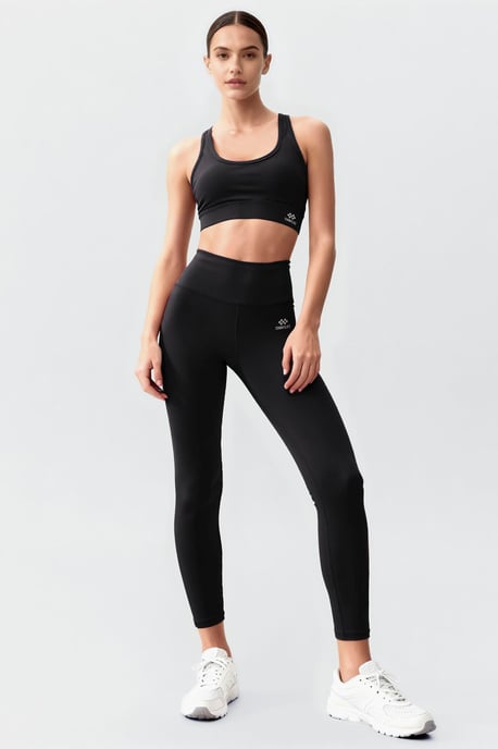 Ärmelloses Sportset mit Leggings - Image 3