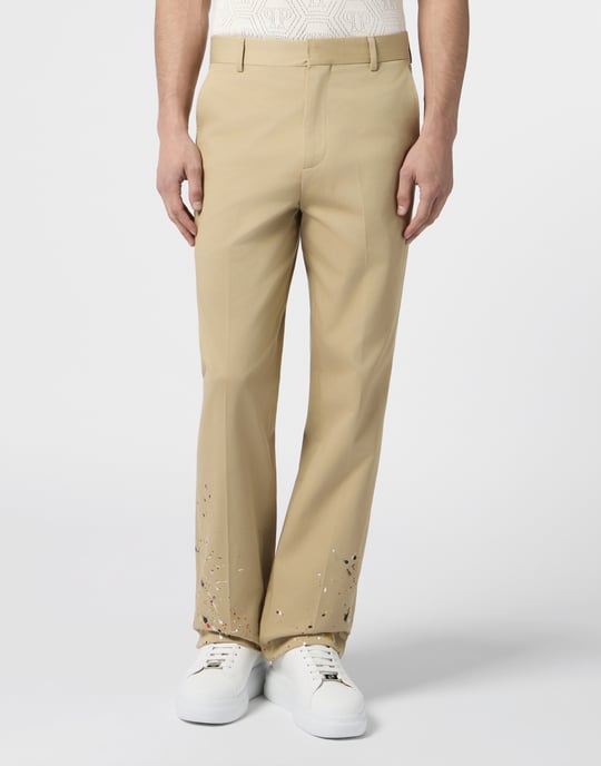 Loose Fit Trousers Painted Painted - Image 2