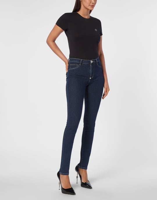 Jeggings Mit Hoher Taille Hexagon - Image 4