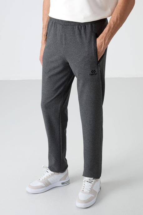 Herren Regular Fit gerade geschnittene Sweatpants - Image 1