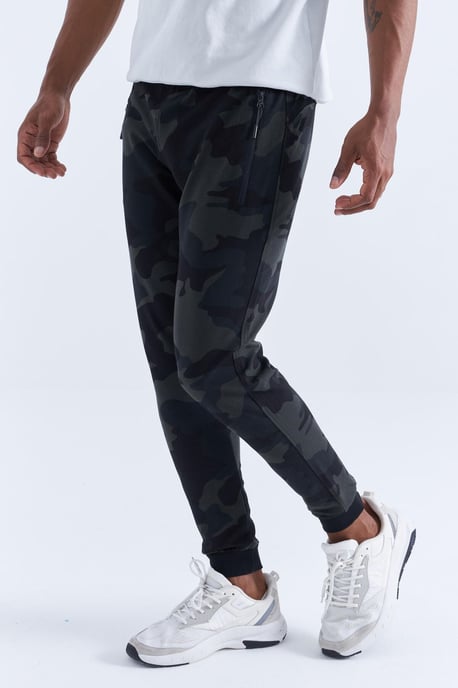Herren-Camouflage Slim Fit Sweatpants - Image 1