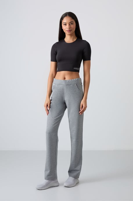 Damen entspannt geschnittene Sweatpants mit geradem Bein - Image 1