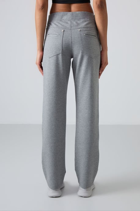 Damen entspannt geschnittene Sweatpants mit geradem Bein - Image 6