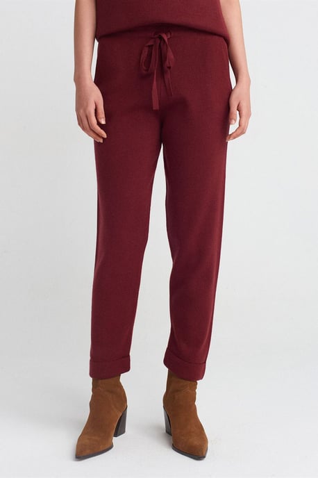Damen Lurex Strick Jogginghose - Image 3