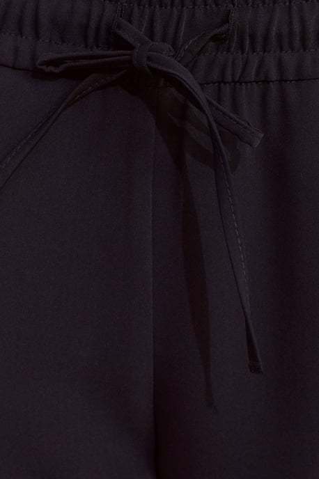 Dilvin Damen Jogginghose aus Polyester-Crepe - Schwarz - Image 4