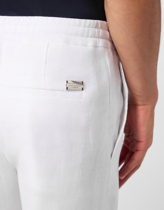Linen Jogging Trousers - Image 3