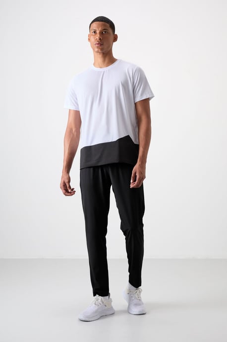 Herren Nahtlose Gerade Schnitt Sweatpants - Image 1