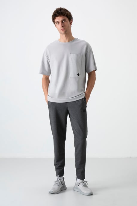 Herren Einfarbige Jogger Sweatpants - Image 4