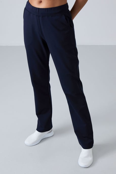 Tommy Life Sweatpants mit hoher Taille, geradem Bein - Marineblau - Image 6