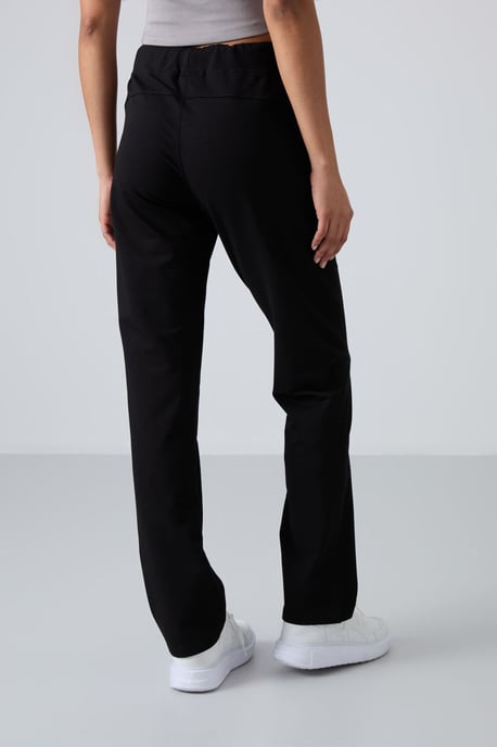 Damen gerade geschnittene Fleece-Sweatpants - Image 5