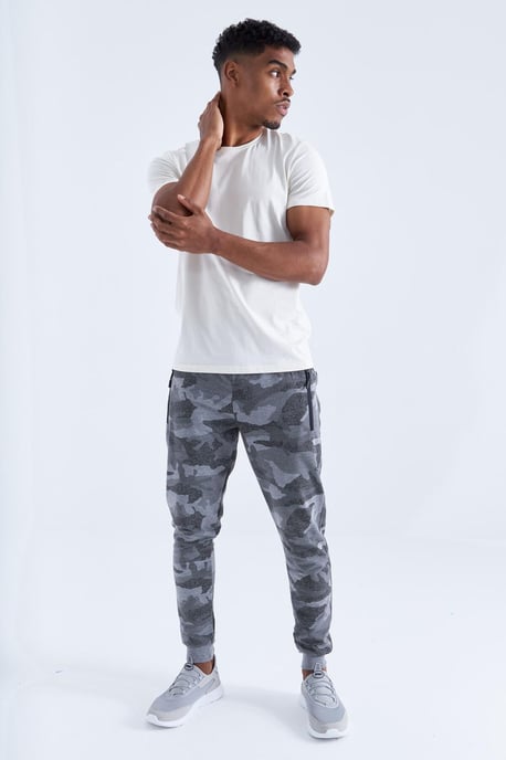 Herren Camouflage Slim Fit Jogginghosen - Image 3