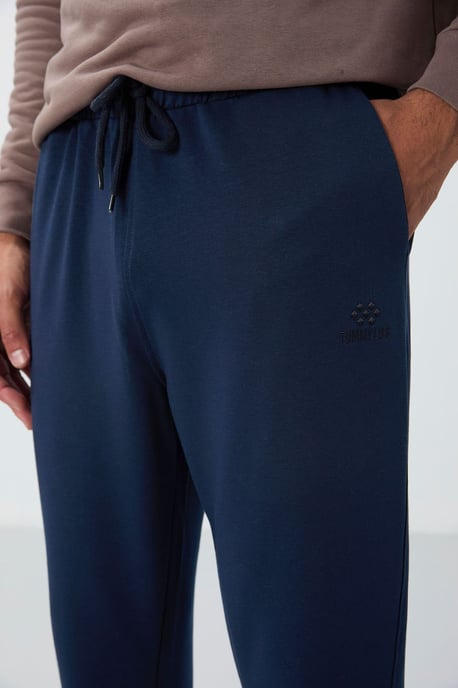 Herren Sweatpants aus Baumwollmischung mit regulärer Passform - Image 3