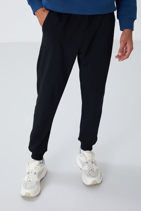 Herren Fleece-Sweatpants einfarbig - Image 1
