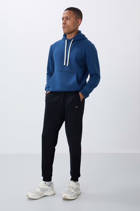 Herren Fleece-Sweatpants einfarbig - Image 2
