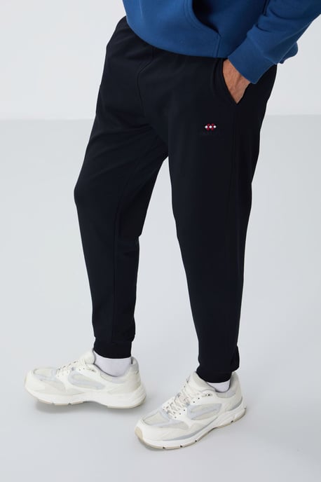 Herren Fleece-Sweatpants einfarbig - Image 3