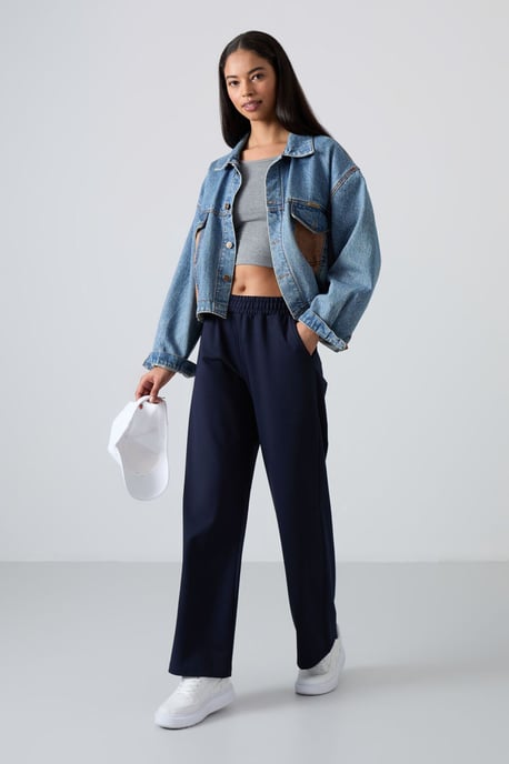 Weite Sweatpants mit Gummizug - Image 1