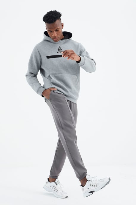 Herren Regular-Fit 3-Thread Fleece-Sweatpants - Image 1