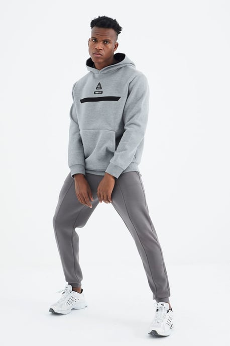 Herren Regular-Fit 3-Thread Fleece-Sweatpants - Image 3
