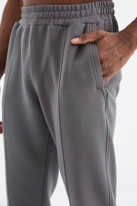 Herren Regular-Fit 3-Thread Fleece-Sweatpants - Image 6