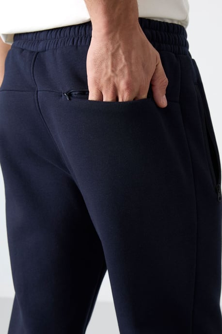 Herren Regular Fit Fleece-Sweatpants - Image 5