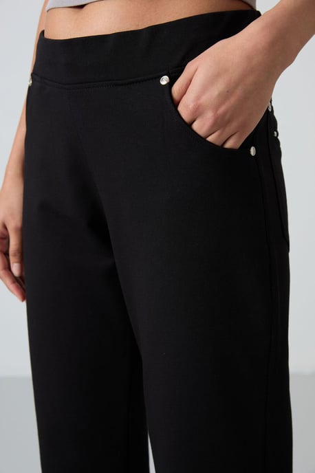 Damen Sweatpants mit lockerer, gerader Beinform - Image 3