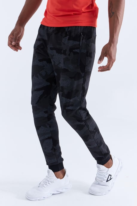 Herren Camouflage Slim Fit Sweatpants - Image 1