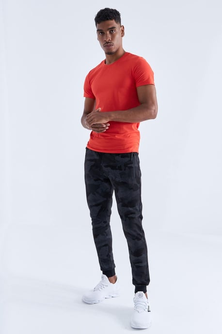 Herren Camouflage Slim Fit Sweatpants - Image 2