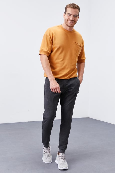 Herren Slim-Fit Fleece Jogginghosen - Image 5