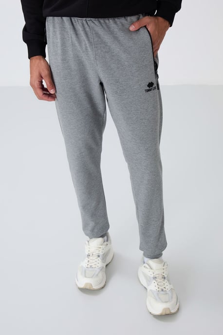 Herren Jogger Sweatpants mit Reißverschlusstasche - Image 2