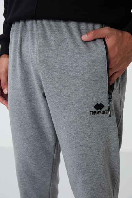 Herren Jogger Sweatpants mit Reißverschlusstasche - Image 4