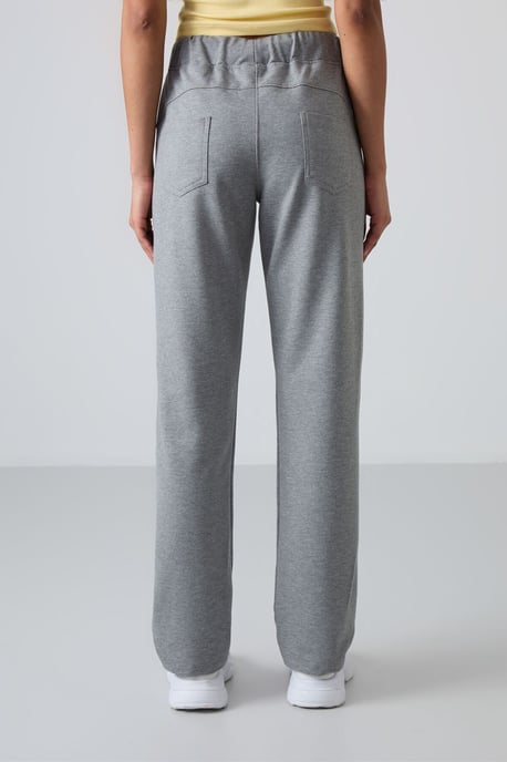 Hochtaillierte gerade Sweatpants - Image 5