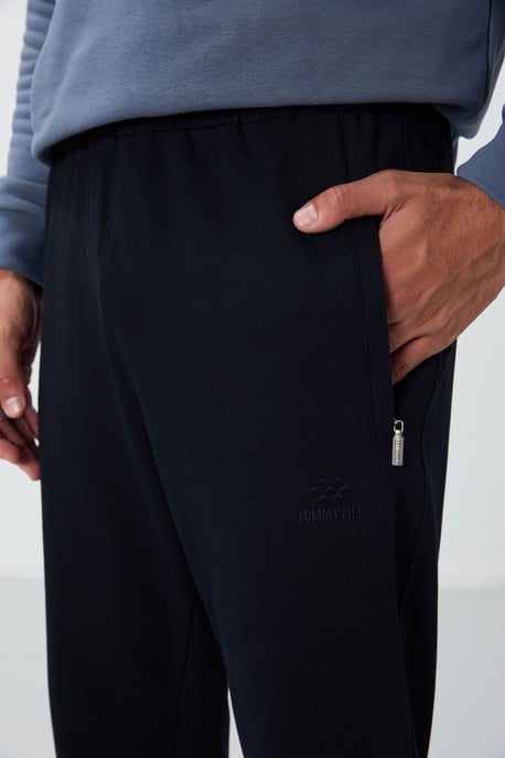 Herren Slim-Fit Sweatpants mit geradem Bein - Image 4