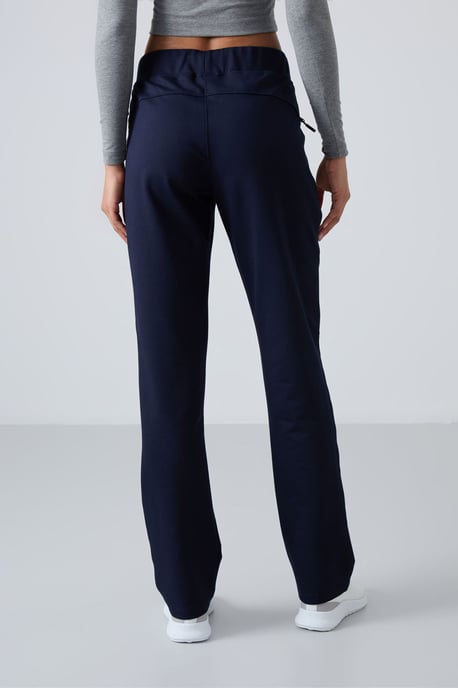 Damen gerade geschnittene Fleece-Sweatpants - Image 5