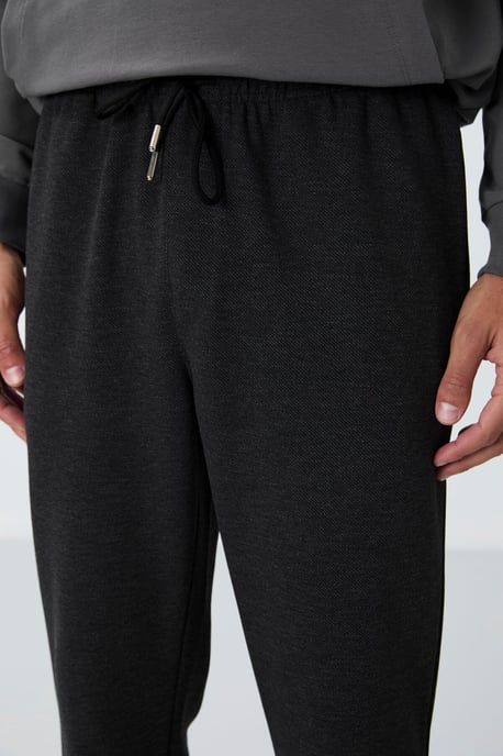 Herren Regular Fit Fleece-Sweatpants - Image 4